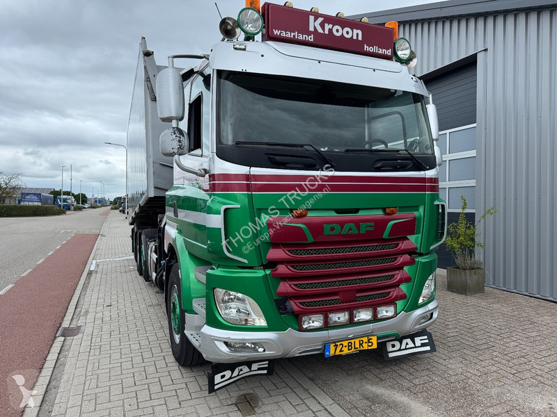 Kamion DAF 530 8x2 Palfinger Epsilon, Alu Kipper