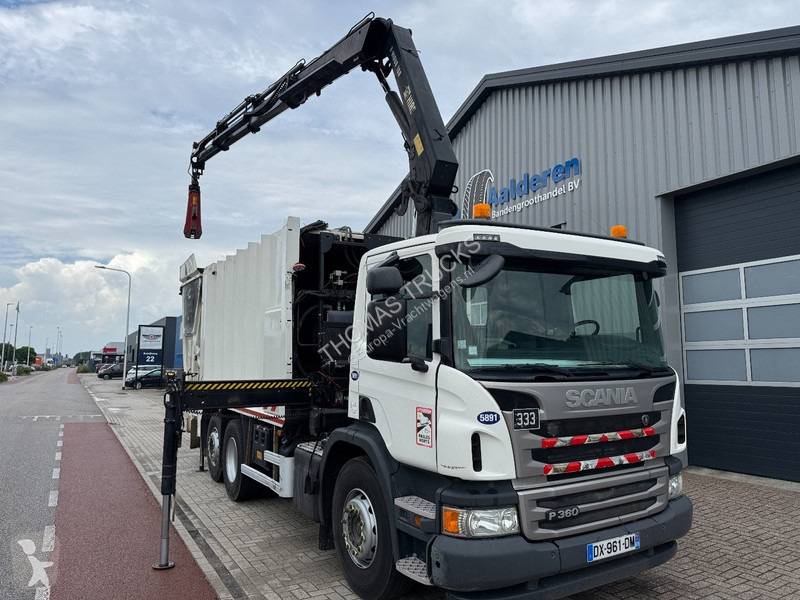 Kamion Scania 360 6x2, HIAB 188 E-3, SEMAT...