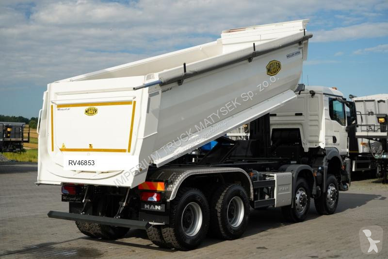 Lastbil MAN TGS / 8X6 / WYWROTKA TYLNOZSYPOWA /...