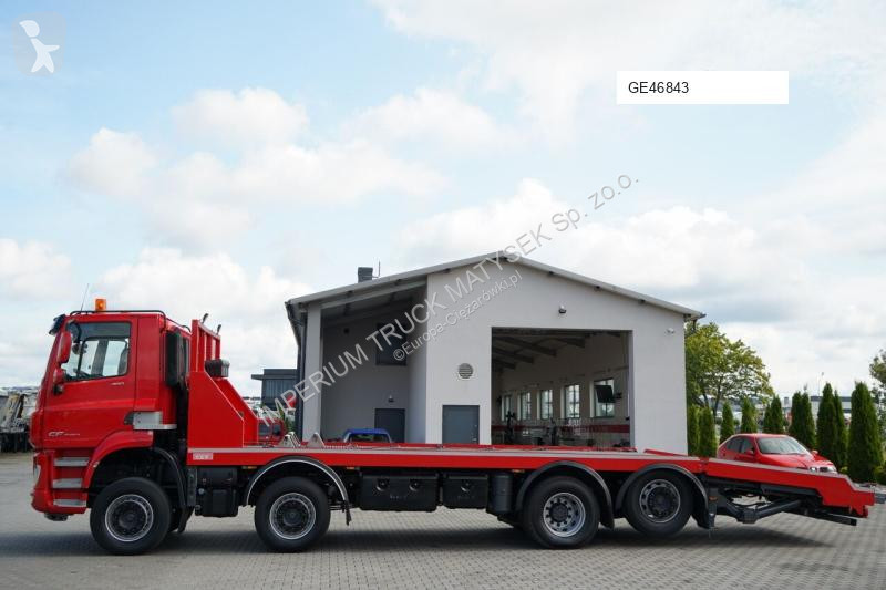 Camion DAF CF 480 / 8x2 / LAWETA / PLATFORMA /...