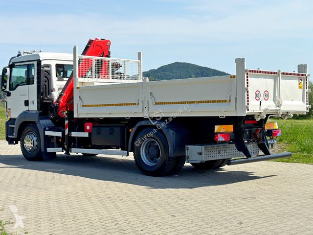 Lastbil MAN 18.360 * FASSI F135A.0.23 + FUNK * TOP