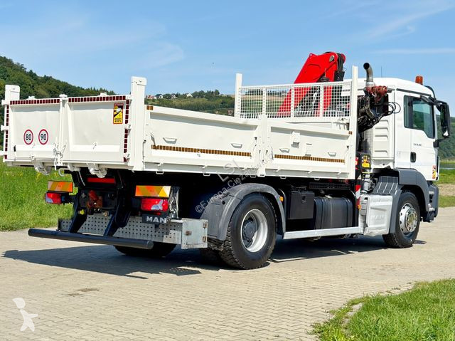 Lastbil MAN 18.360 * FASSI F135A.0.23 + FUNK * TOP
