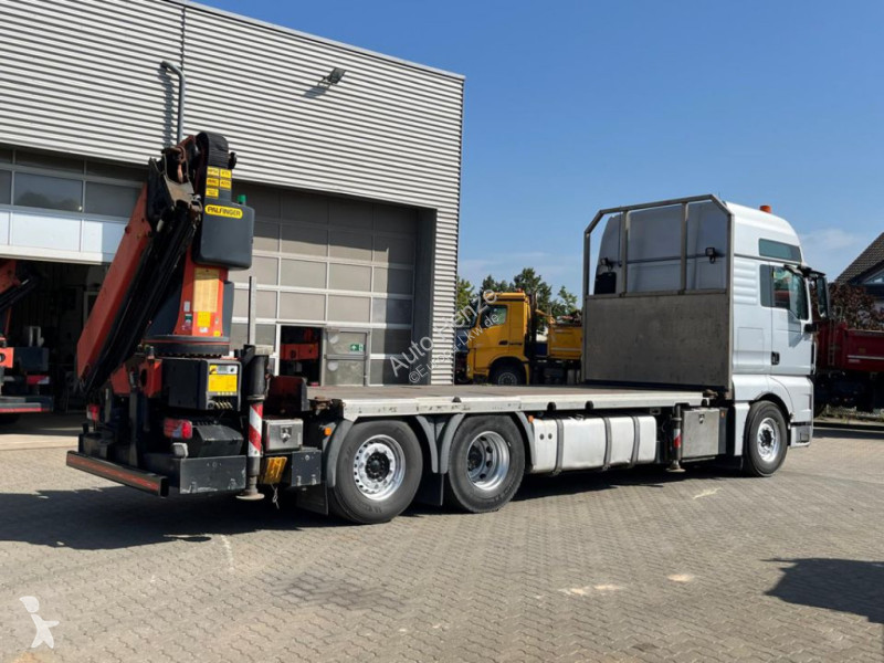 Lastbil MAN TG-X 26.400 6x2 Pritsche Heckkran...