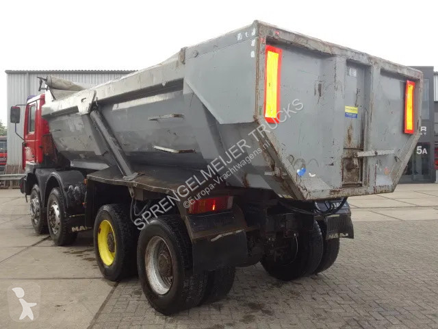 Kamion MAN 410 8x4 kipper,manual feulpomp,steel...