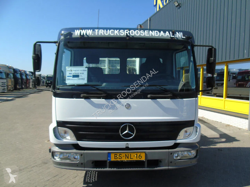 Kamion Mercedes 816 + 4ton crane + NICE TRUCK