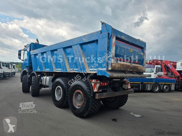 Kamion Mercedes 4145 / 8X8 ALLRAD / Meiller 18...