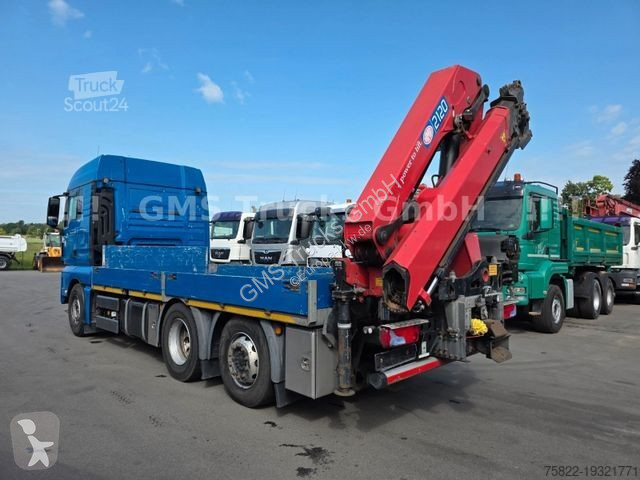 Vrachtwagen MAN TGX / 18m HMF 2120 Kran / 100%...