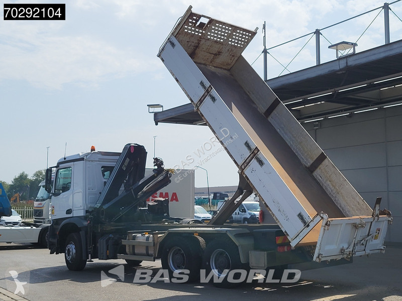 Lastbil Mercedes 2636 6X4 8m3 Forez Bennes...