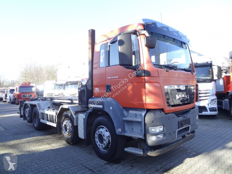 Lastbil MAN TGS 35.440 8X2 Haken/ Silosteller...