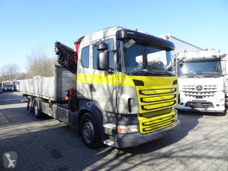 Kamion Scania R440 6X2*4 Kran HMF 3000 bis 30...
