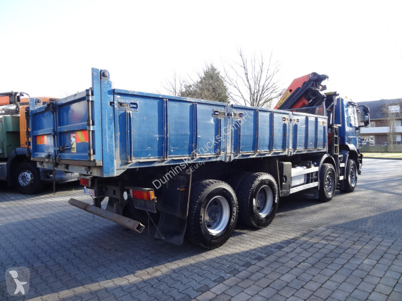 Lastbil Iveco AD340T41 8X4 Kipper Kran...