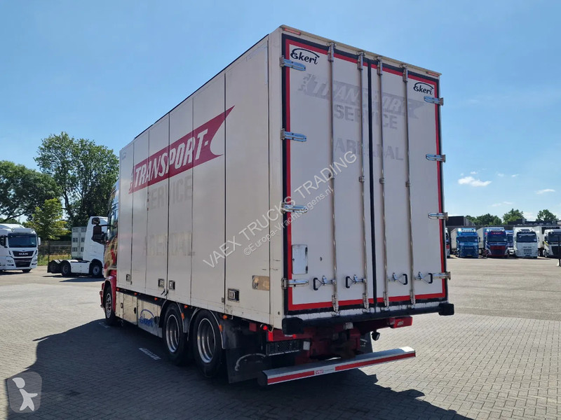 Lastbil Scania 580 V8 Topline 6x2 - Box with...