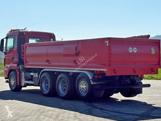 Kamion MAN 35.480 * KIPPER 6,30 m * 8x4