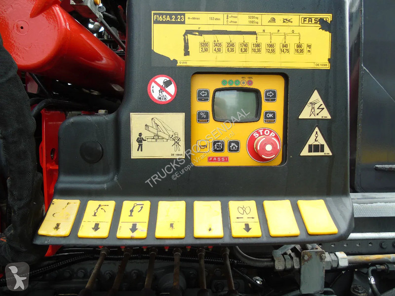 Kamion DAF 480 + 8X4 + FASSI 16T/M + 20T HOOK +...