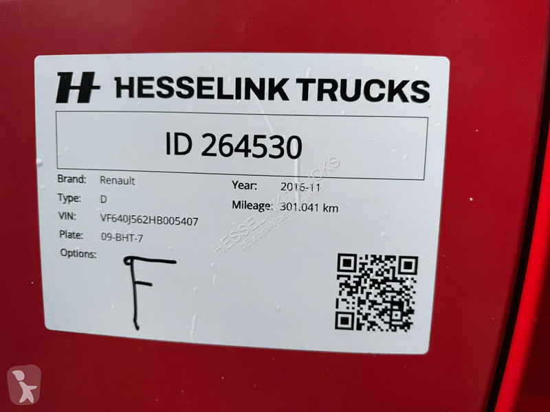 Kamion Renault D 12 150 WIDE 7.3M LBW Airco...