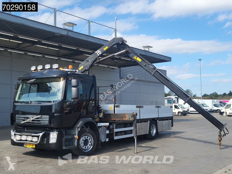 Camion Volvo FE 240 4X2 HMF 760 K2 Kran Crane...