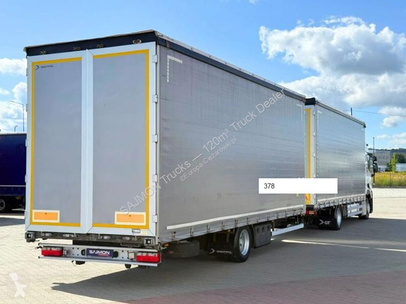 Camion remorque Renault T 380 / ZESTAW TANDEM /...