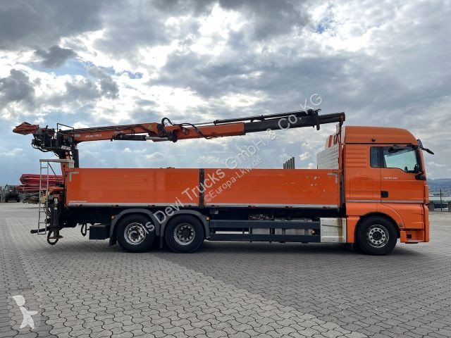 Camion MAN TGX 6x2 Atlas 145.2 Kran Baustoff / AHK