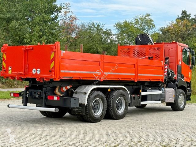 Kamion Renault K 380 * HIAB 144 BS - 3 HIDUO +...