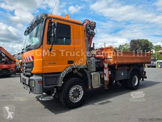 Kamion Mercedes 1836 / 4X4 ALLRAD / 13m Atlas...
