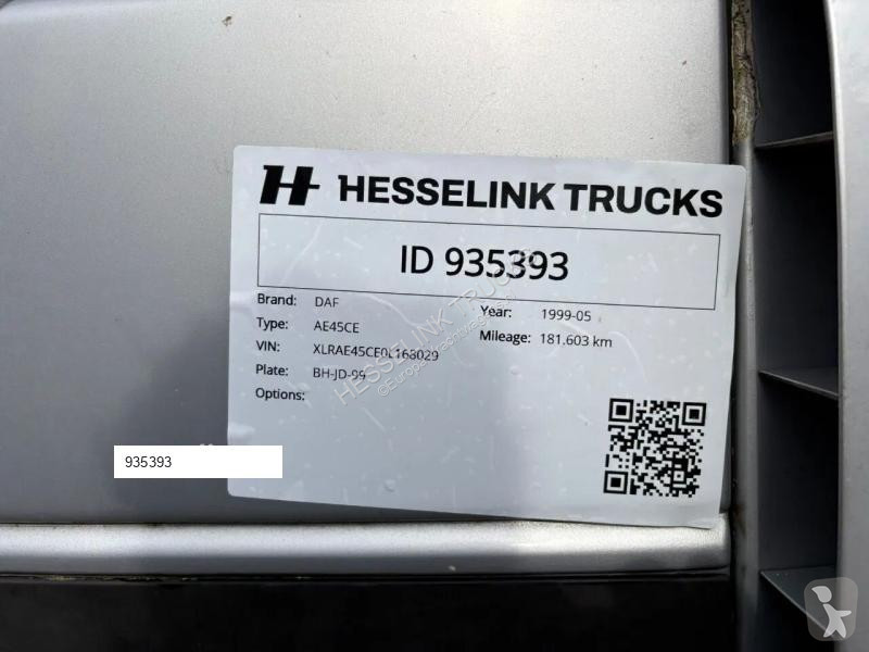 Camion DAF Machinery transport, 6 cylinder....