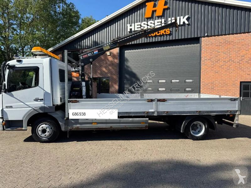 Camion Mercedes 818 Machinery transporter +...