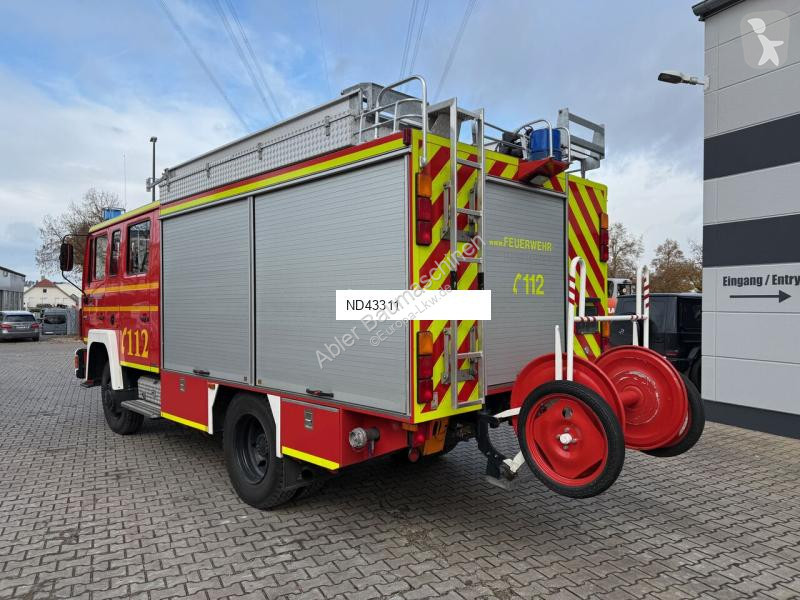 Camion MAN 12.222 LF16 Feuerwehrauto 4x4 Allrad...