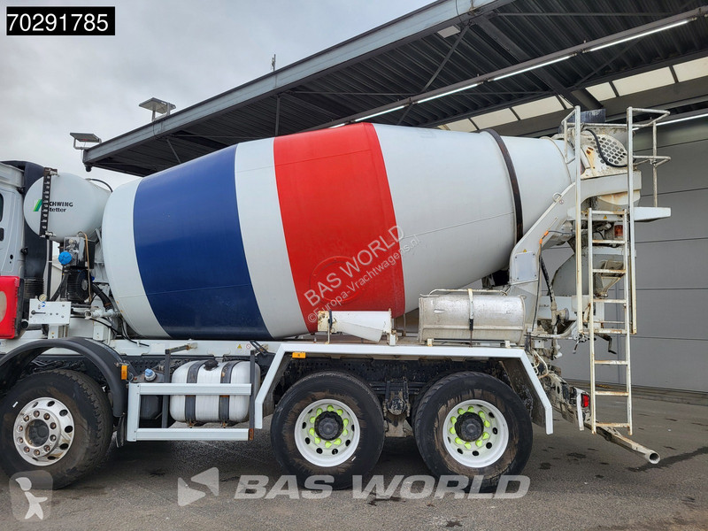 Camion Mercedes 3240 8X4 9m3 Stetter Full Steel...