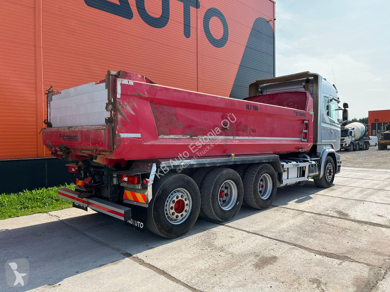 Vrachtwagen Scania R 520 8x4*4 RETARDER / BOX...