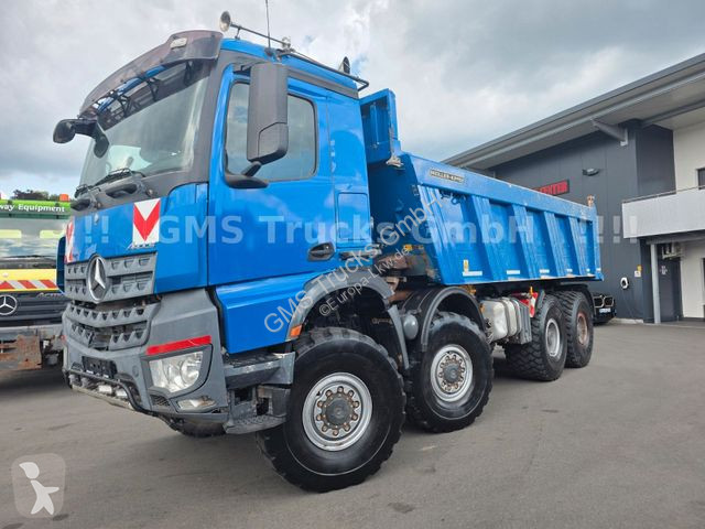 Camion Mercedes 4145 / 8X8 ALLRAD / Meiller 18...