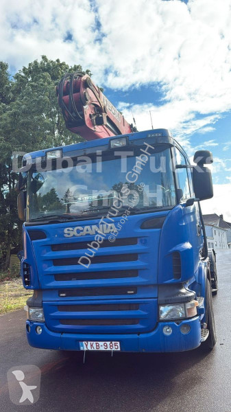 Camion Scania 500 6x4 Holztransporter