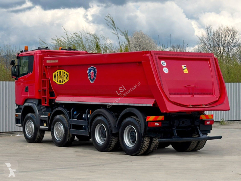 شاحنة Scania R 410 * Kipper * TOZUSTAND / 8x4