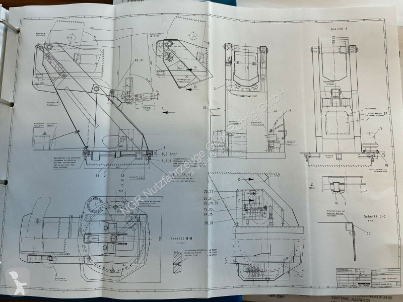 شاحنة Mercedes 815 4x2 Hubarbeitsbühne Wumag...