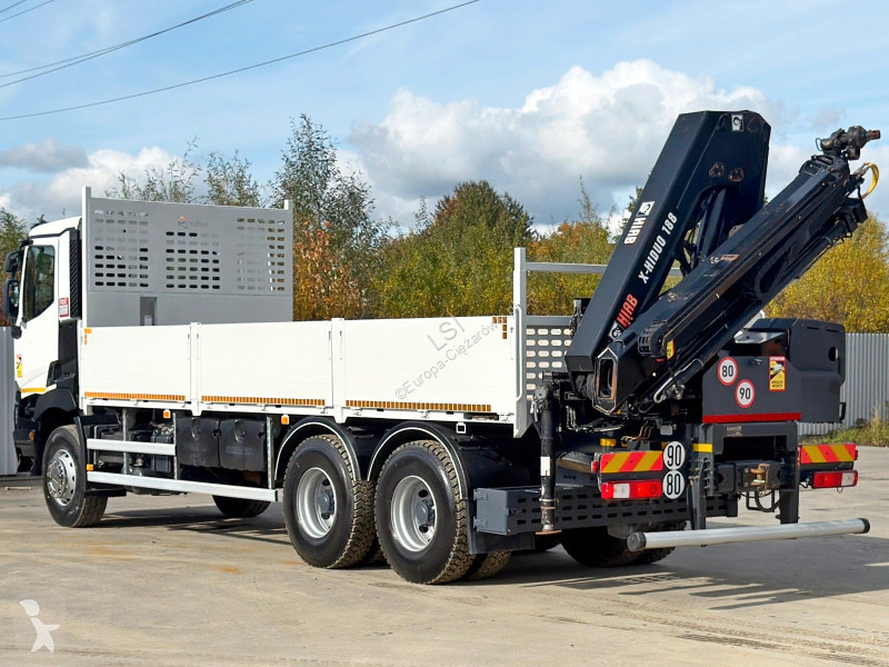 شاحنة Renault C 380* HIAB X-HIDUO 188 B-3/FUNK*6x4