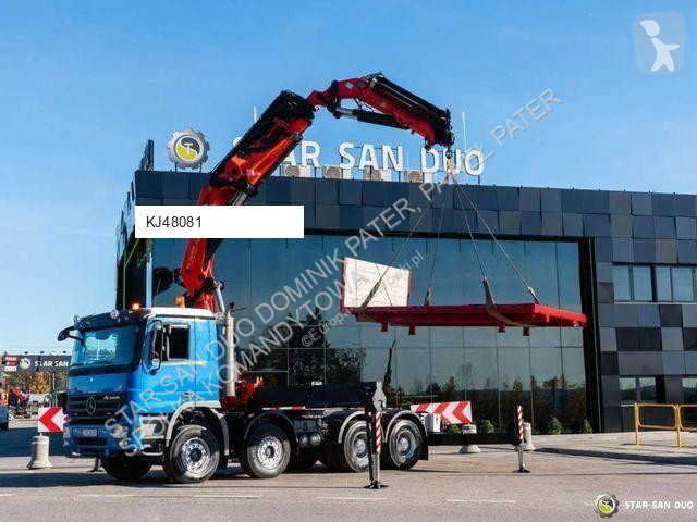 شاحنة Mercedes 4148 8x4 PALFINGER PK 74002 Crane