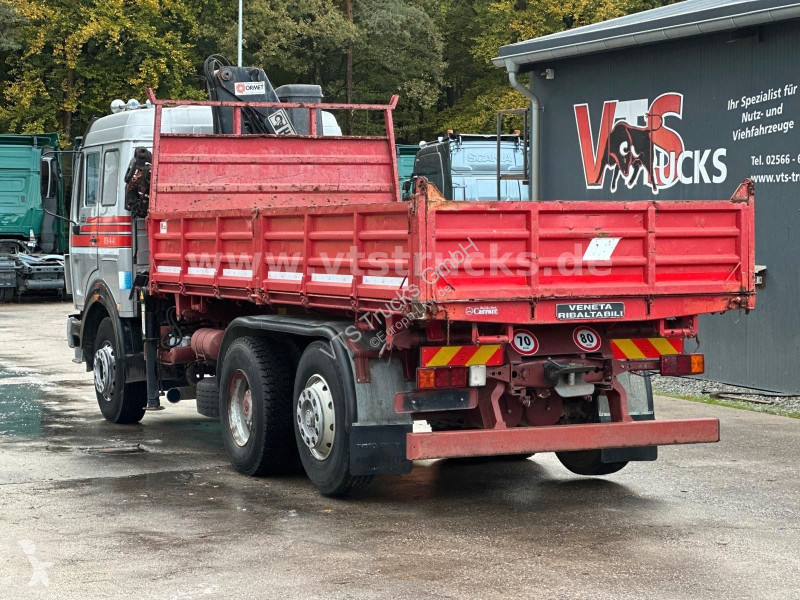 شاحنة Mercedes s 6x2 DSK Hiab-Ladekran