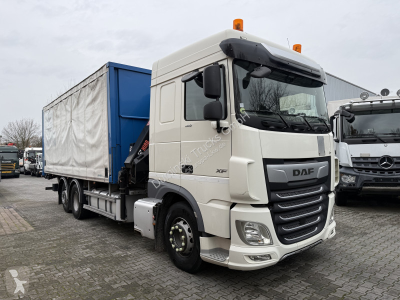 شاحنة DAF XF480 6X2*4 Kran Hiab X-HiDuo 188
