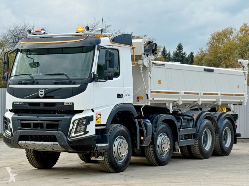 شاحنة Volvo 460 Kipper * BORDMATIC * 8x4 *...