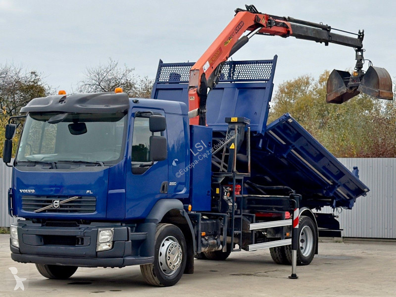 Камион Volvo 280 KIPPER 4,35m *  PALFINGER PK...