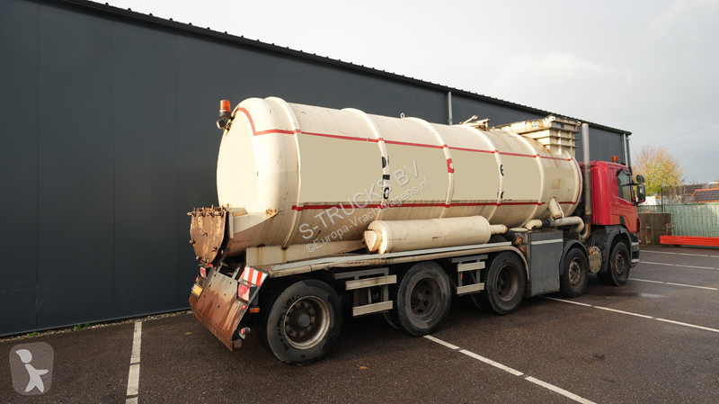 شاحنة Scania 380 – 10x4 blow and suck truck