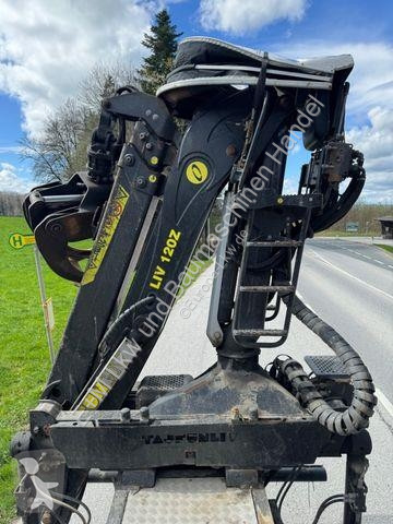 شاحنة MAN TGX 33.500 4X6 HOLZ KRAN ANHÄNGER
