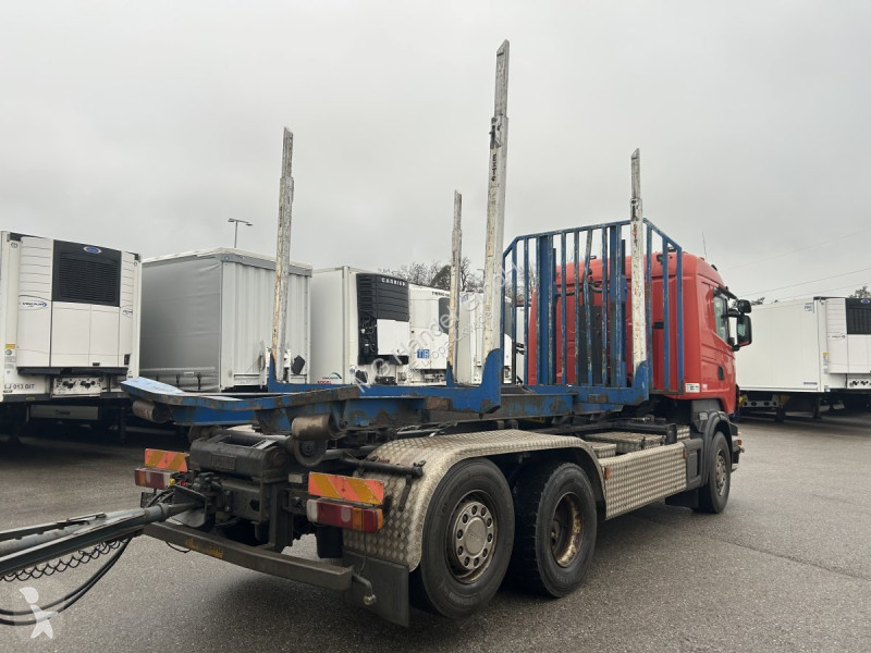 شاحنة Scania R440 6x2 Abroller, Schalter...