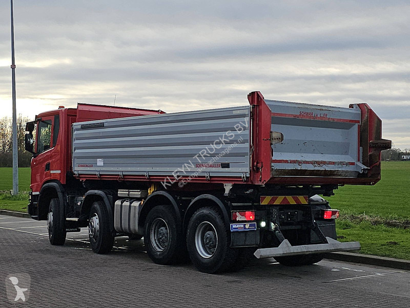 شاحنة Scania 410 XT 8X4 RETARDER 3WAY