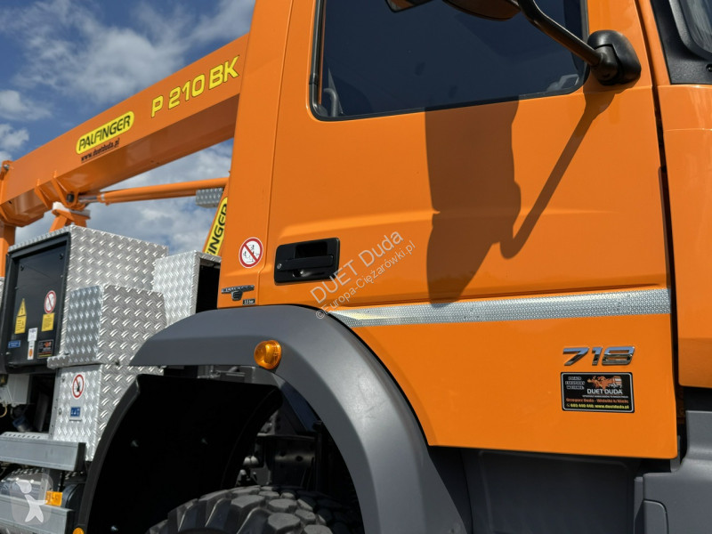 Camion Mercedes 718 E6 4x4 Zwyżka PALFINGER...
