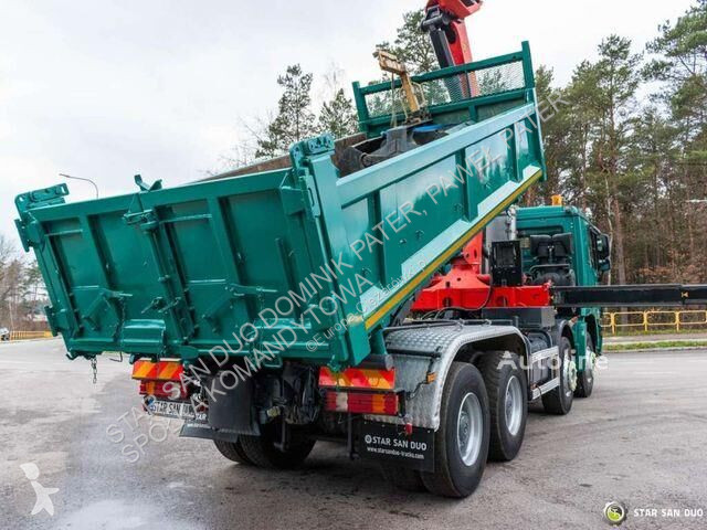 شاحنة Mercedes ACTROS 4151 8x4 Palfinger PK...