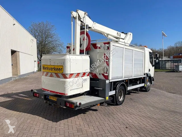 شاحنة DAF 45160 CUSTERS Hoogwerker 14,5 mtr /...