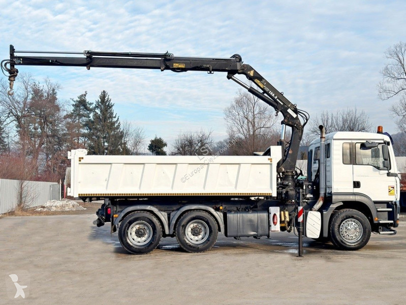 شاحنة MAN 26.350 * KIPPER 4,90m + TEREX ATLAS *...