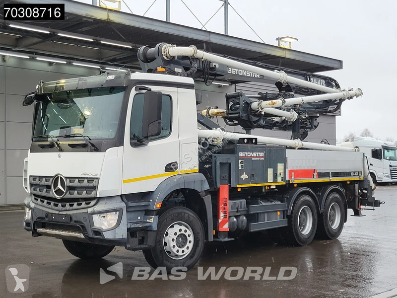 Betonárske zariadenie Mercedes 2636 6X4 24mtr...