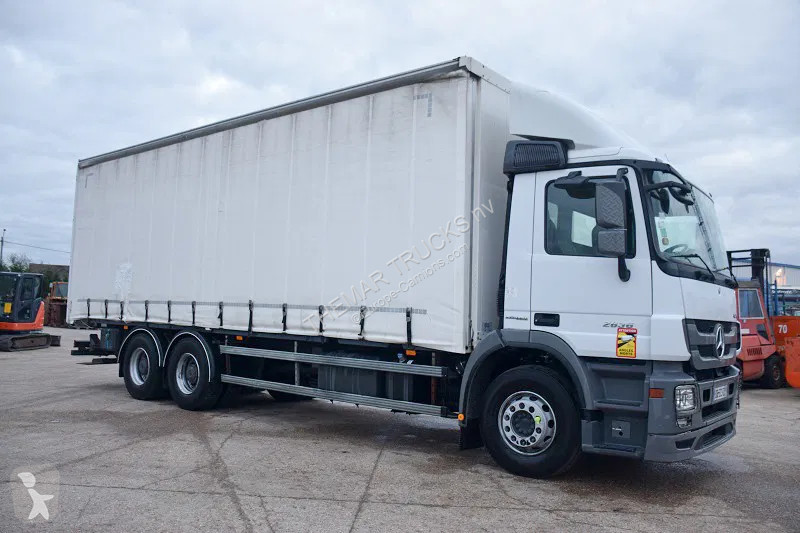 شاحنة Mercedes 2636 Buetec EEV - curtainsider