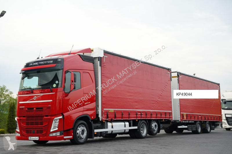 شاحنة Volvo FH 460 / ZESTAW TANDEM / 120 M3 /...